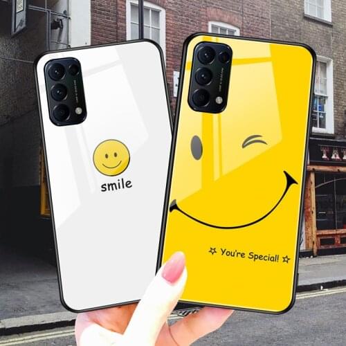 Luxury Tempered Glass Phone Case For OPPO Reno 10X Zoom A53 A1K K7X A3S A5S Realme V5 7 5G X2 Q2 X7 Pro X3 SuperZoom C2 Cover