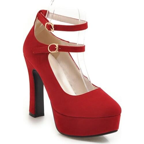 19 years of age season new thick with ultra-high with waterproof table size 43 yards 32 - shallow mouth single woman shoes