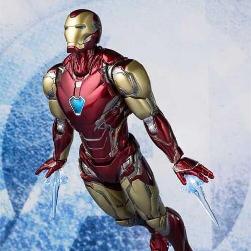 SHF Marvel Super Hero Figure MK85 Ironman Collectable Model Toy Iron Man