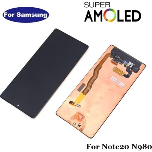 SUPER AMOLED For Samsung Galaxy Note20 LCD display SM-N980F SM-N980F/DS N981B 5G Touch Screen Digitizer Display Replacement