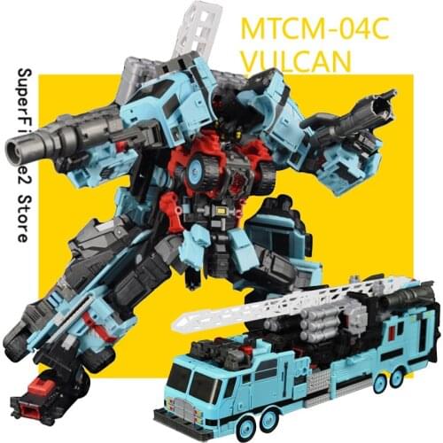 Transformation Action Figure Toy MakeToys MT Defensor Main Body MTCM-04C VULCAN G1 Model KO YM17 Deformation Robot