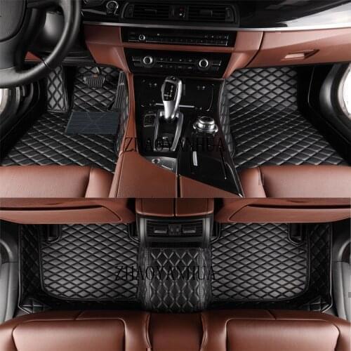 Waterproof Anti-Dirty Leather LHD/RHD Car Floor Mat for Hong Qi HS5 2019-NOW Year Car Accessories