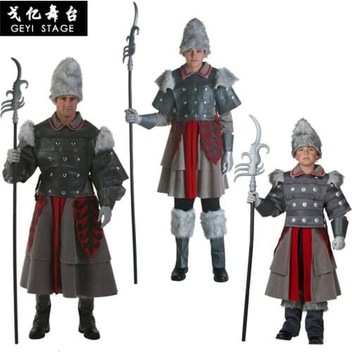 The Wizard of Oz Ancient Man Adults Ancient Warrior Soldier Masquerade Cosplay Costume Outfit Clothing Carnival Party Supplies