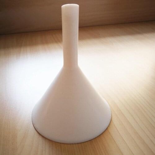 Funnel OD 164mm PTFE Triangle Funnel Laboratory High Temperature Corrosion Resistance