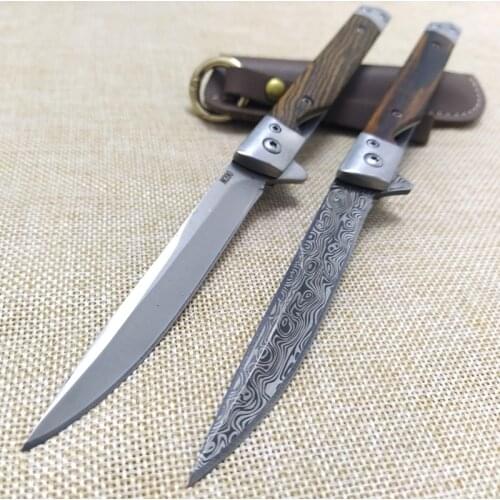 High Quality M390 Steel Classic Foling Blade Knife Titanizing Blade EDC Tool Knives Pokcet Knife for Outdoor Camping Fishing
