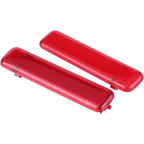 1 Pair of Rear Door Trim Panel Reflector Left and Right for Chevy GMC 15183155 15183156 Reflector Light Cover Car Accessories