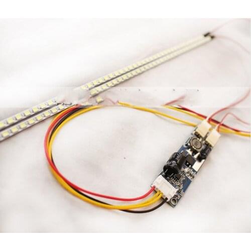 15 inch LED Backlight Lamps Update Kit for LCD Monitor TV Panel Double LED Strips + Driverboard 320mm