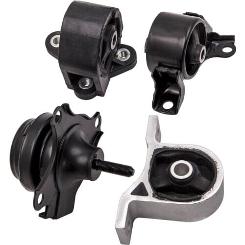 4x Engine Motor Mount w/ Trans Mount fits for Honda Civic 1.7L 01-05 Auto Trans