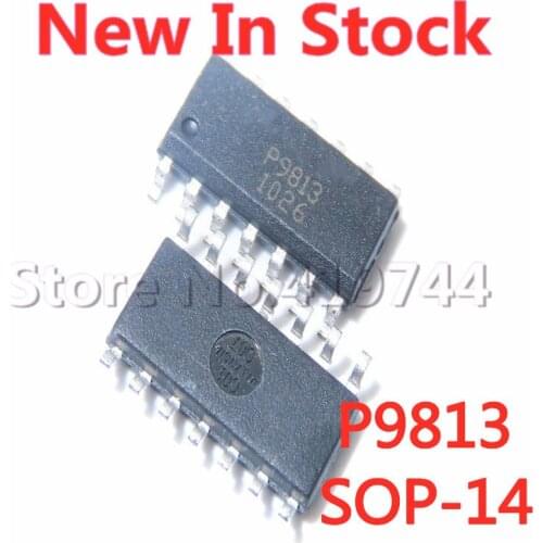 5PCS/LOT P9813 SOP-14 SMD LED driver power management chip In Stock NEW original IC