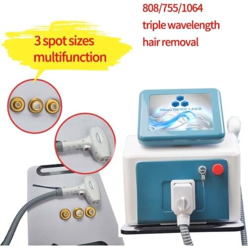 Soprano Ice Platinum 755 808 1064nm Titanium Price 808nm Hair Removal Diode Laser Beauty Machine