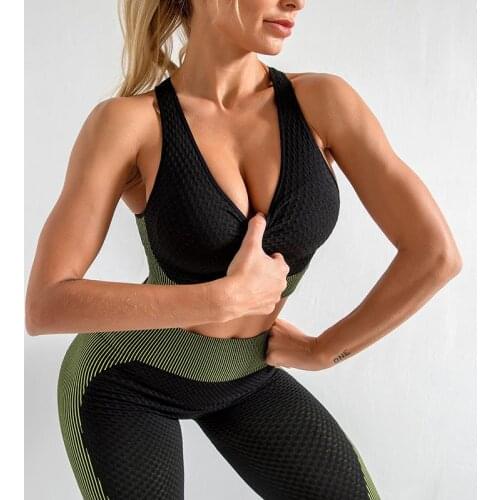Fitness High Stretchy Bra Women Jogging Shockproof Bralette for Female Casual Slim Fit Workout Gym Top Women