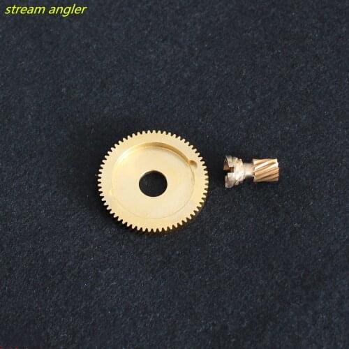 C3 C4 Rocket CS KALEX Fluted Disc and Pinion Gear Copper Baitcasting Reelleft/right handed 6.3:1/5.3:1