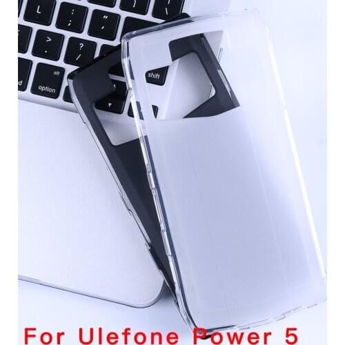 Ulefone Power 5 Case Soft TPU Matte Pudding Telefon Cover Anti-Dust Ultra Slim Protection Phone Capa For Ulefone Power 5 6.0"