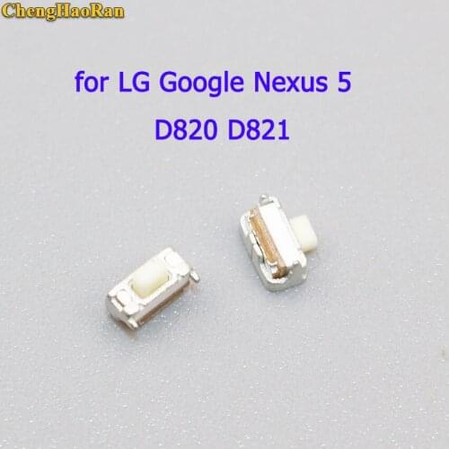 ChengHaoRan 2-5 pcs for LG Google Nexus 5 D820 D821 Power Button On Off Switch micro switch