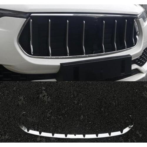 For Maserati Levante 2016-2017 Grille Car-Styling ABS Front Grill Decoration Frame Trim Refiting Exterior Moldings Stickers