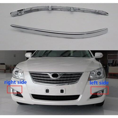 For Toyota Camry Aurion 2006 2007 2008 Front Bumper Fog Light Lamp Chroming Cover Garnish Trim OEM 52712-06020 52713-06020