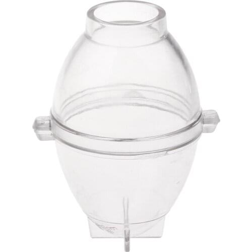 Egg Mold -58x90mm / 2.28x3.54 inches Plastic Candle Molds for Making Candles Soap Crafts Materials