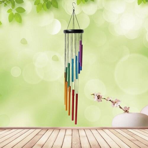 Hot Sales Wind Chimes Eye-catching Rust-proof Metal Spiral Hanging Windchime Supplies for Office
