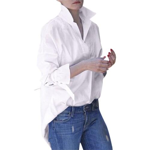 Блузки с воротником стойка MAIGSWHOO China At AliExpress