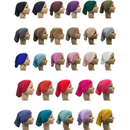 2021 New 28-Color Modal Fashion Ladies High Elasticity Breathable Arabian Headscarf