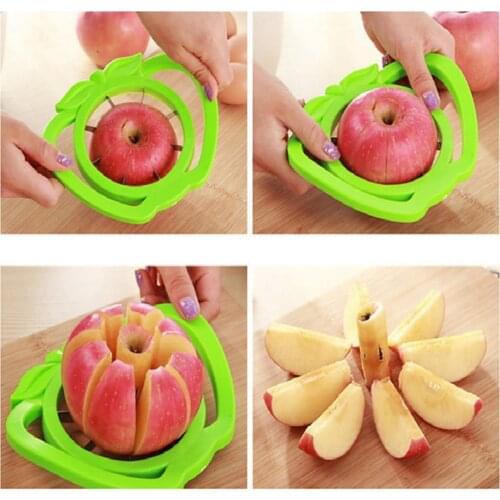Slicer Cutter Stainless Steel Kitchen Tools Useful 1pcs Slicer Portable Fruit Slicer New Kitchen assist apple slicer Cutter Pear