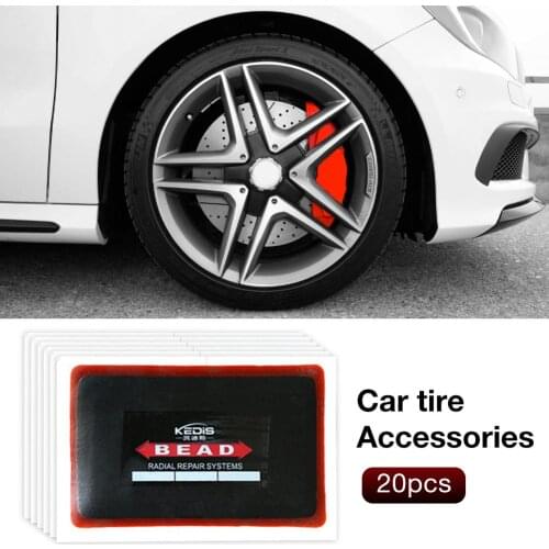 20pcs 50*70mm original elliptical reinforced multi-function cold tire repair patch car tire inner tube cold film