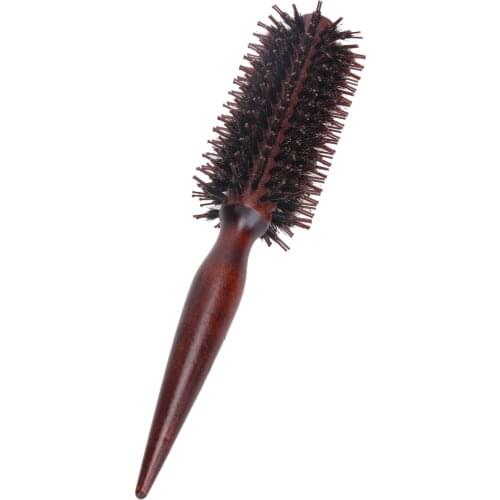 Professional Salon Styling Tools Round Hair Comb Hairdressing Curling Hair Brushes Comb Ceramic Iron Barrel Comb