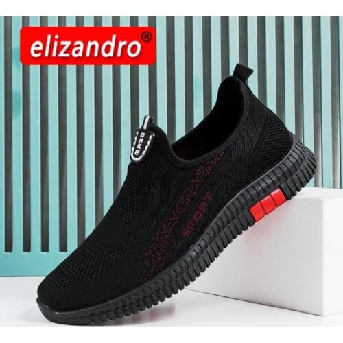 2021 Summer New Classic Black Mens Jogging Shoes Fashion Ultralight Sneakers