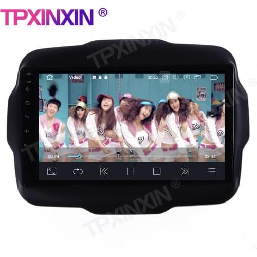 For Jeep Renegade 2014-2018 6+128G Android 10.0 Carplay Car GPS Navigation Auto Radio Tape Recorder Multimedia Player Headunit