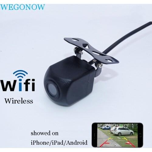 Wireless WIFI Waterproof HD 170 Degree Sony Fisheye Lens Starlight Night Vision Car Reverse Rear View Camera Parking Camera