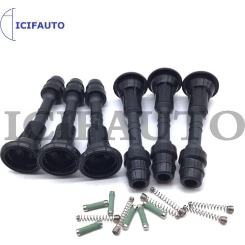 Ignition Coil Boots Connect Spark Plugs With Resistance For Infiniti Nissan Altima Quest Xterra Suzuki Equator 22448-8J111