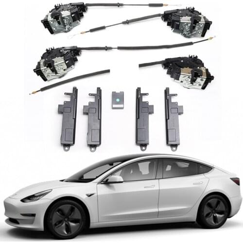 For Tesla Model 3 Electric Suction Door Electric Handle Automobile Refitted Automatic Locks Car Accessories Intelligence