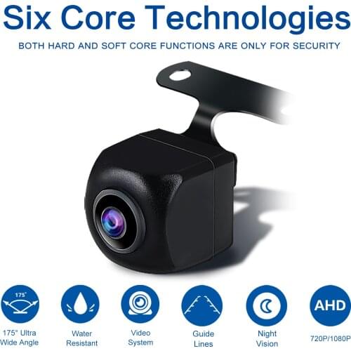 Dasaita AHD 1080P Night Vision Car Rear View Camera with Fisheye Lens Backup Camera Vehicle Parking Assiantance 170 Wide Camera