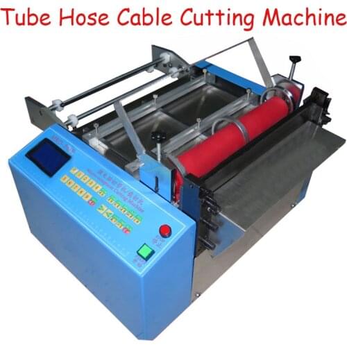 Pvc Pipe Cutting Machine Heat Shrink Tubing Pipe Cutting Machine Silicone Tube Machine PET Slicer Wire Cable Cutting Machine
