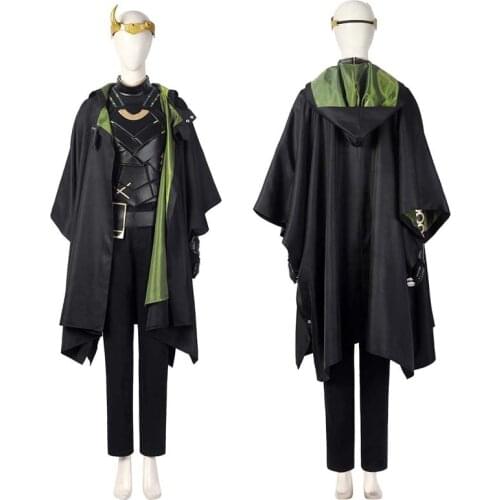 2021 Newest Halloween Party Lady Loki Cosplay Costume Outfit Adult Superheroine The Variant Battle Suit