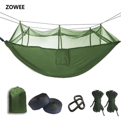 Ultralight Mosquito net Parachute Hammock with Anti-mosquito bites for Outdoor Camping Tent Using sleeping Free shipping