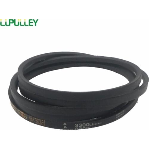LUPULLEY V-Belt A Type Black Rubber Drive Belt Inch A20/21/22/23/24/25/26/27/28/29 Inner Girth for Machine Transmission