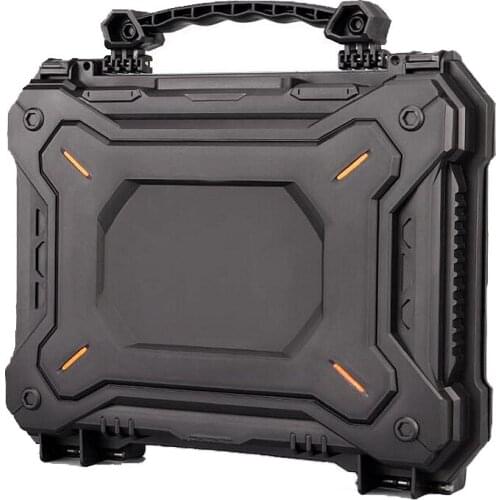 Tactical Pistol Protective Safety Case Camera Storage Box Waterproof Hunting Handgun Hard Shell Tool Case Carry With Foam Padded