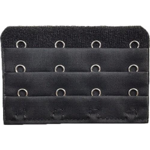 Sexy Bra Extender Extension Bra Strap 3 Row 4 Hooks Clip On Strap Soft Bra Clasp Hook Extenders Intimates Accessories