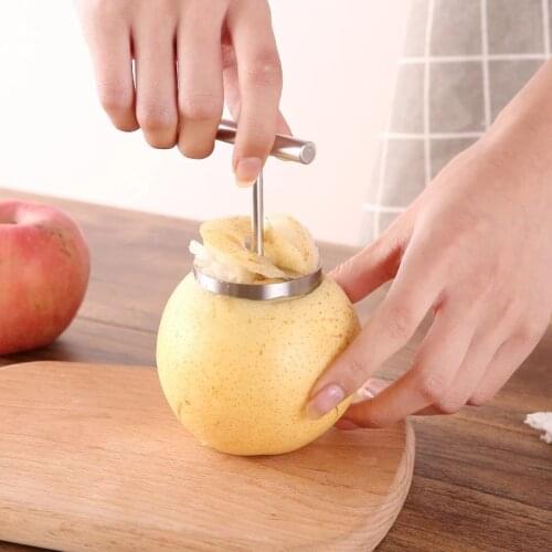 Apple Slicer Large Apple Corer Stainless Steel Apple Cutter Kitchen Accessories Fruit Cutter Apple Knife Slicer Cutting Corer