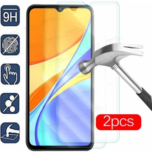 Redmi 9c Glass 2pcs protective Glass for xiaomi redmi 9c redmi9c redmy redme readmi 9 c x9 screen protector tempered glas Film