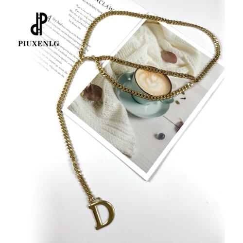 Gold Logo D Letter Belt Tassel Gold Chain Belt Woman Waist Cintos Luxury Brand Belts for Women Jeans Metal Dress Waistband Gggg