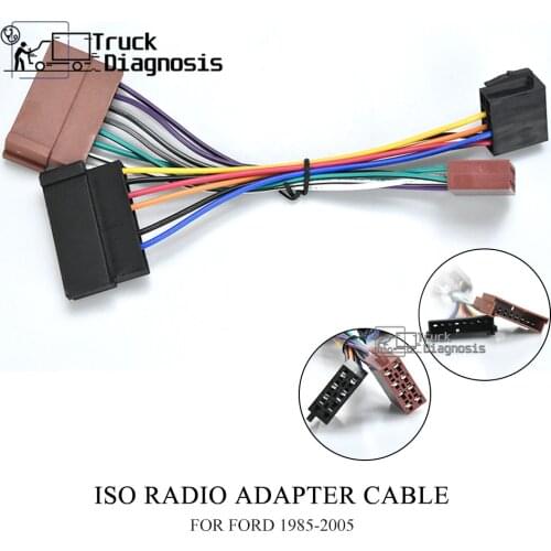 12-009 ISO standard HARNESS FORF0RD 1985-2005 JAGUAR 1987-2001 LINCOLN MERCURY 1986