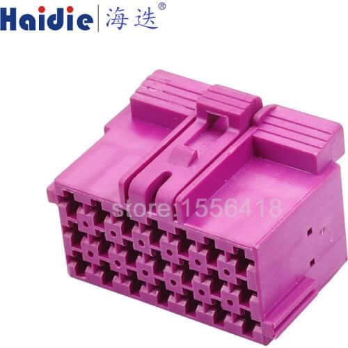 2sets tyco 21pin female plug 1-967625-3 967635-1 auto wiring harness cable connector 1-967625-3