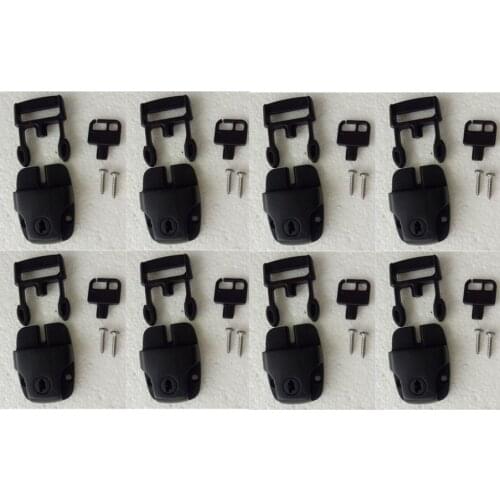 8 piece Spa Hot Tub Cover Broken Latch Repair Kit Clip Lock with key and hardware