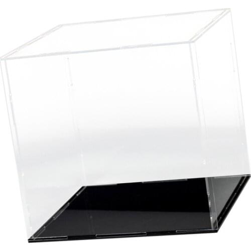 15x15x15cm Acrylic Display Box Dustproof Protection for Toy Doll Car Model Show Case Holder