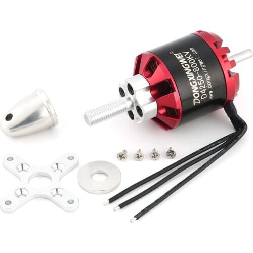 DXW D4250 800KV 3-7S Outrunner Brushless Motor for RC FPV Fixed Wing Drone Airplane Aircraft Quadcopter Multicopter