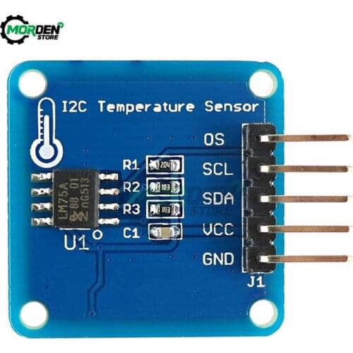 2Pcs IIC I2C Digital Temperature Sensor LM75A Development Board Module for Arduino UNO R3 Mega2560