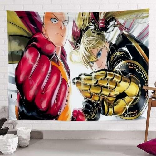 Hogar Japanese Kawaii Room Decor Anime Manga Dormitory Decoration Cloth Manga Background Cloth Tapestry Cute Room Decor Mural