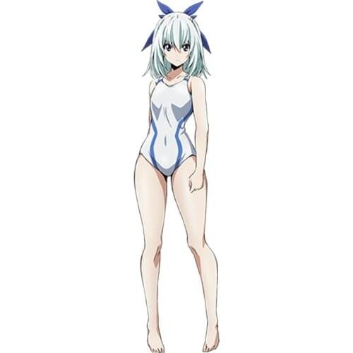 Hot Selling Super Sexy Girl Car Sticker Miyata Sayaka Anime Beauty JDM Style Motorcycle Decal Vinyl Window Car Styling PVC